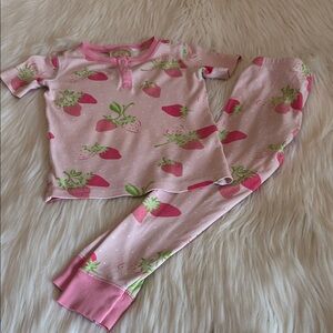 The Beaufort Bonnet Company Girls Sara Jane Short Sleeve Pajama Set